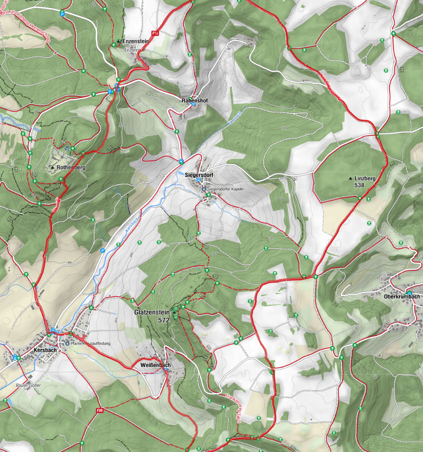 Wanderkarte